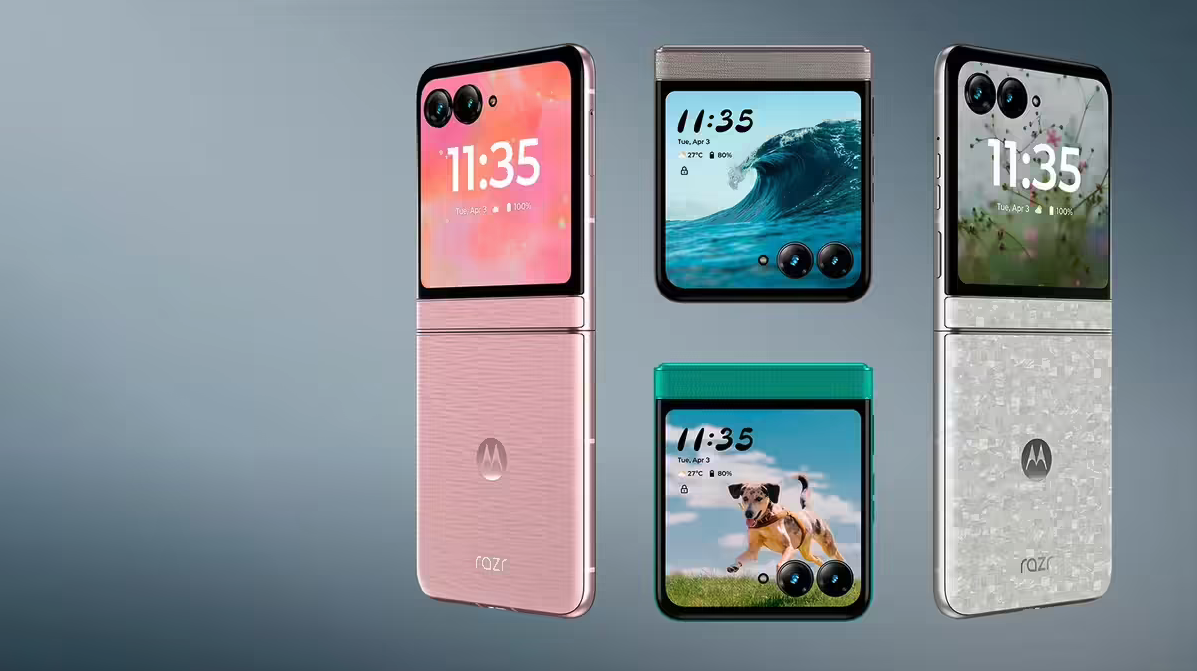 摩托罗拉新一代Razr折叠机官宣4月29日美区发布 标准版参数全曝光